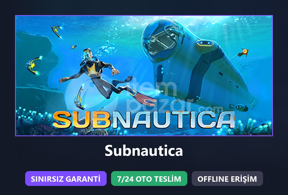 ⭐ Subnautica + Sınırsız Garanti ⭐