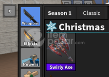 swirly axe