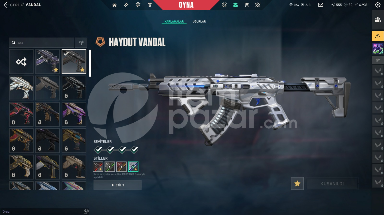 4 KALİTELİ BIÇAK VANDAL GHOST İLK MAİL TESLİM