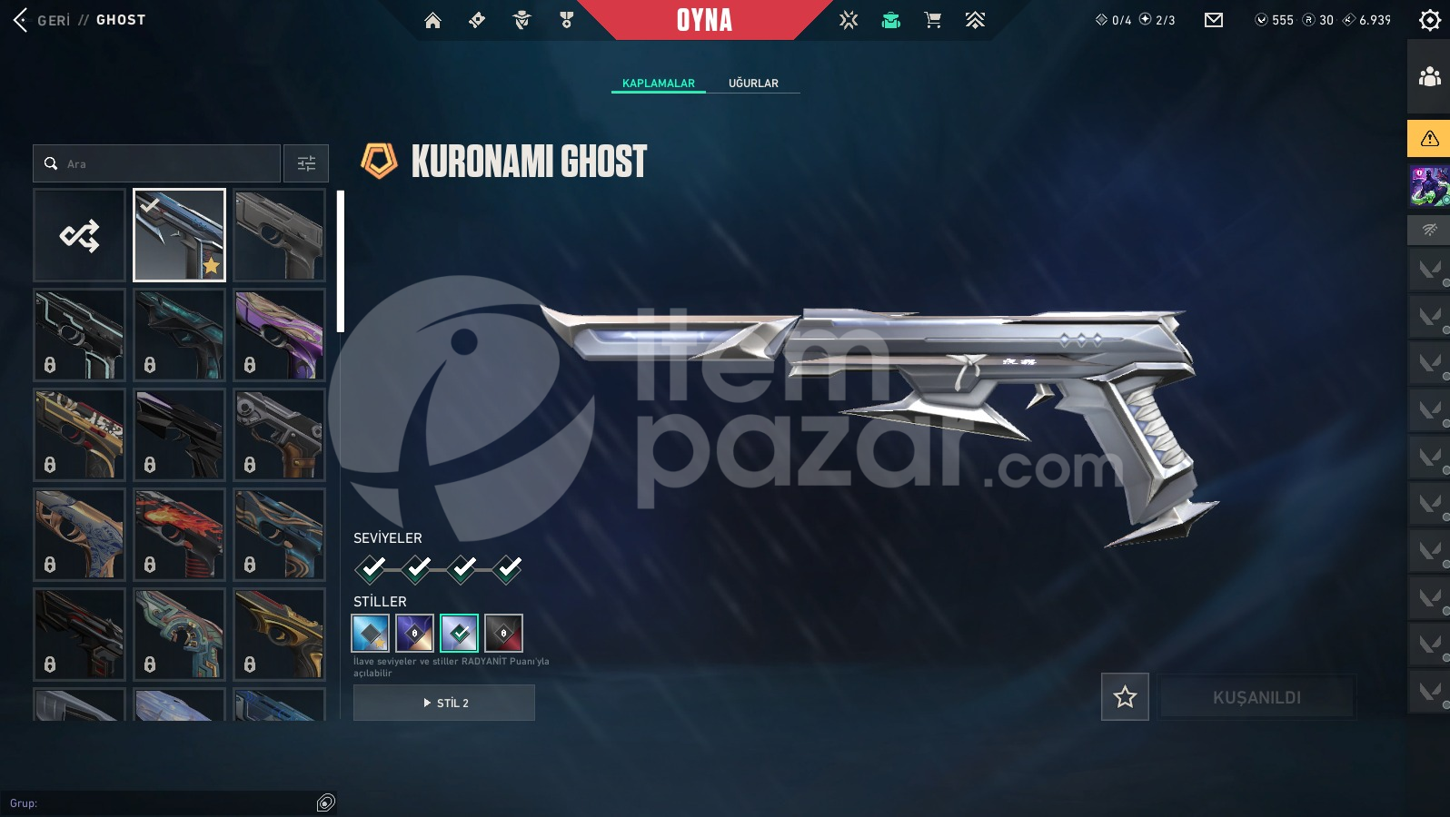 4 KALİTELİ BIÇAK VANDAL GHOST İLK MAİL TESLİM