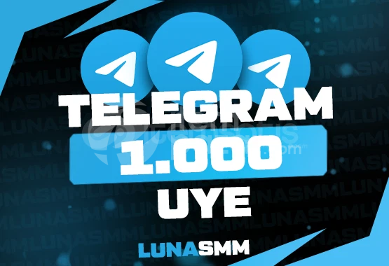 [Telegram] 1.000 Grup/Kanal Üyesi