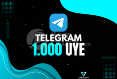 ⭐️TELEGRAM 1.000 ÜYE - HIZLI⭐️