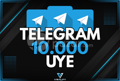 ⭐️TELEGRAM 10.000 ÜYE - HIZLI⭐️
