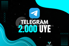 ⭐️TELEGRAM 2.000 ÜYE - HIZLI⭐️