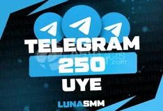 [Telegram] 250 Grup/Kanal Üyesi