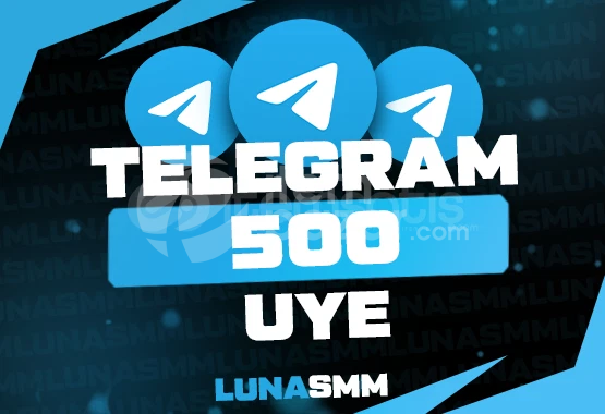 [Telegram] 500 Grup/Kanal Üyesi
