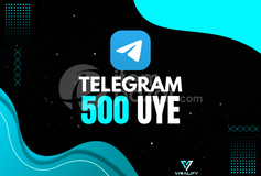 ⭐️TELEGRAM 500 ÜYE - HIZLI⭐️