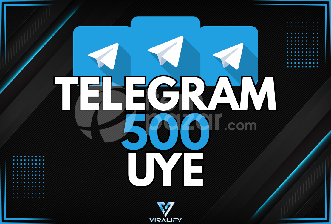 ⭐️TELEGRAM 500 ÜYE - HIZLI⭐️