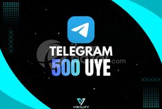 ⭐️TELEGRAM 500 ÜYE - HIZLI⭐️