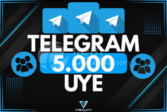 ⭐️TELEGRAM 5.000 ÜYE - HIZLI⭐️