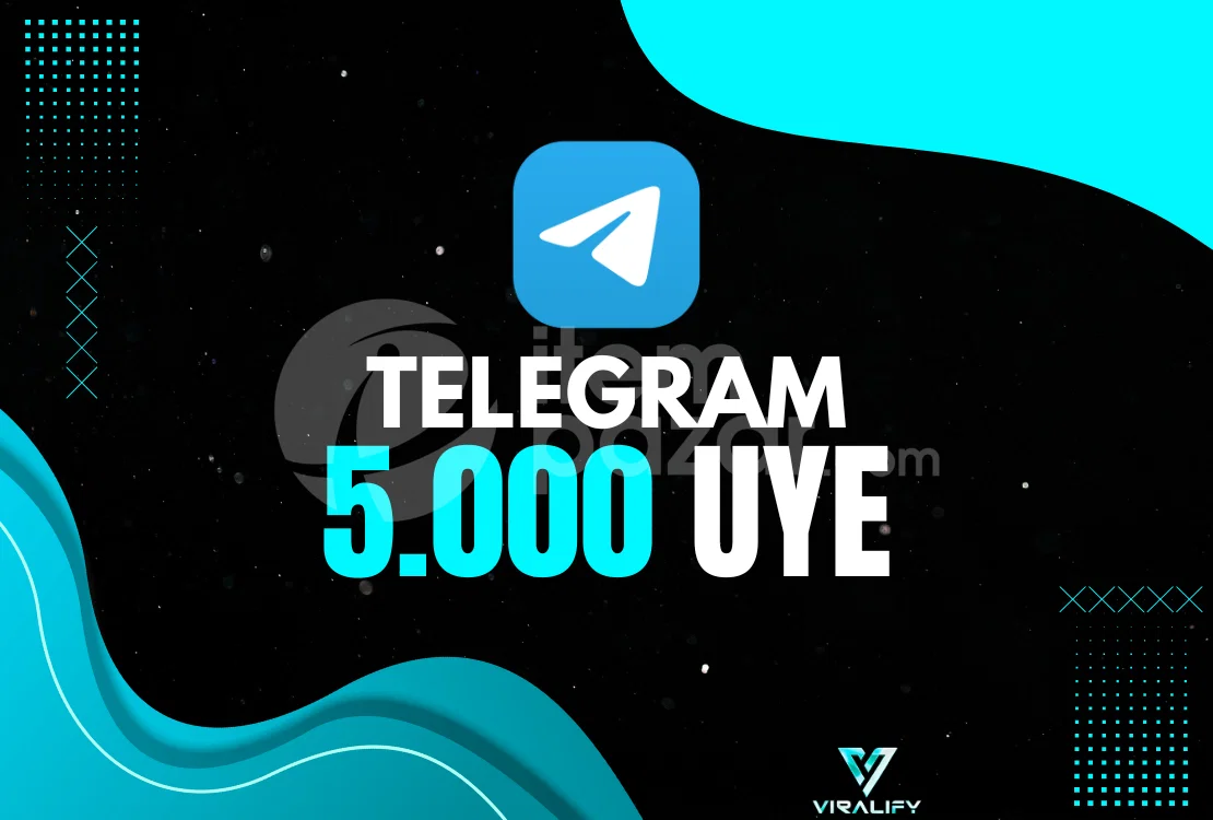 ⭐️TELEGRAM 5.000 ÜYE - HIZLI⭐️