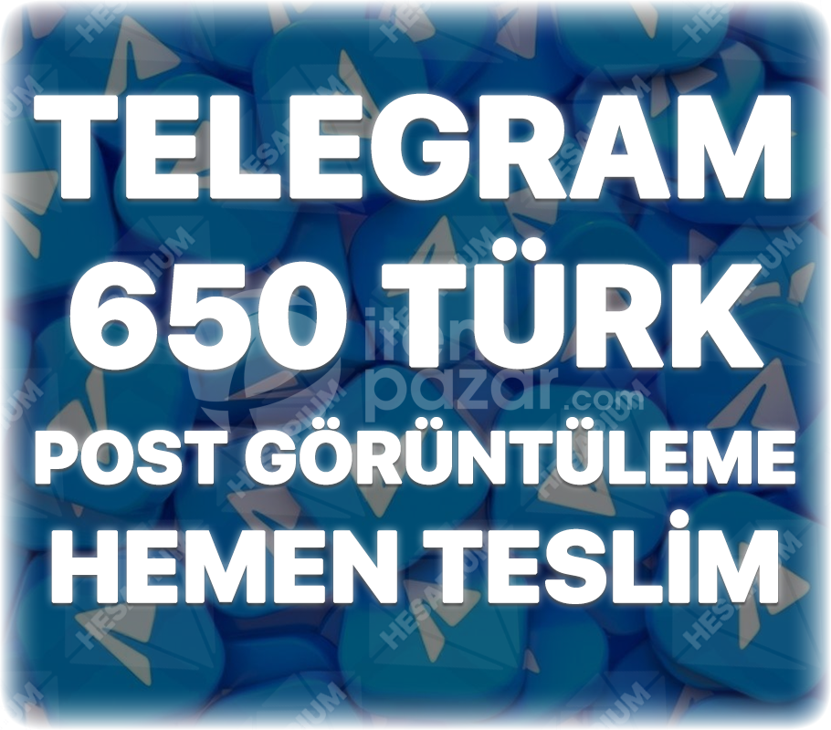 Telegram 650 Türk Post Görüntülenme