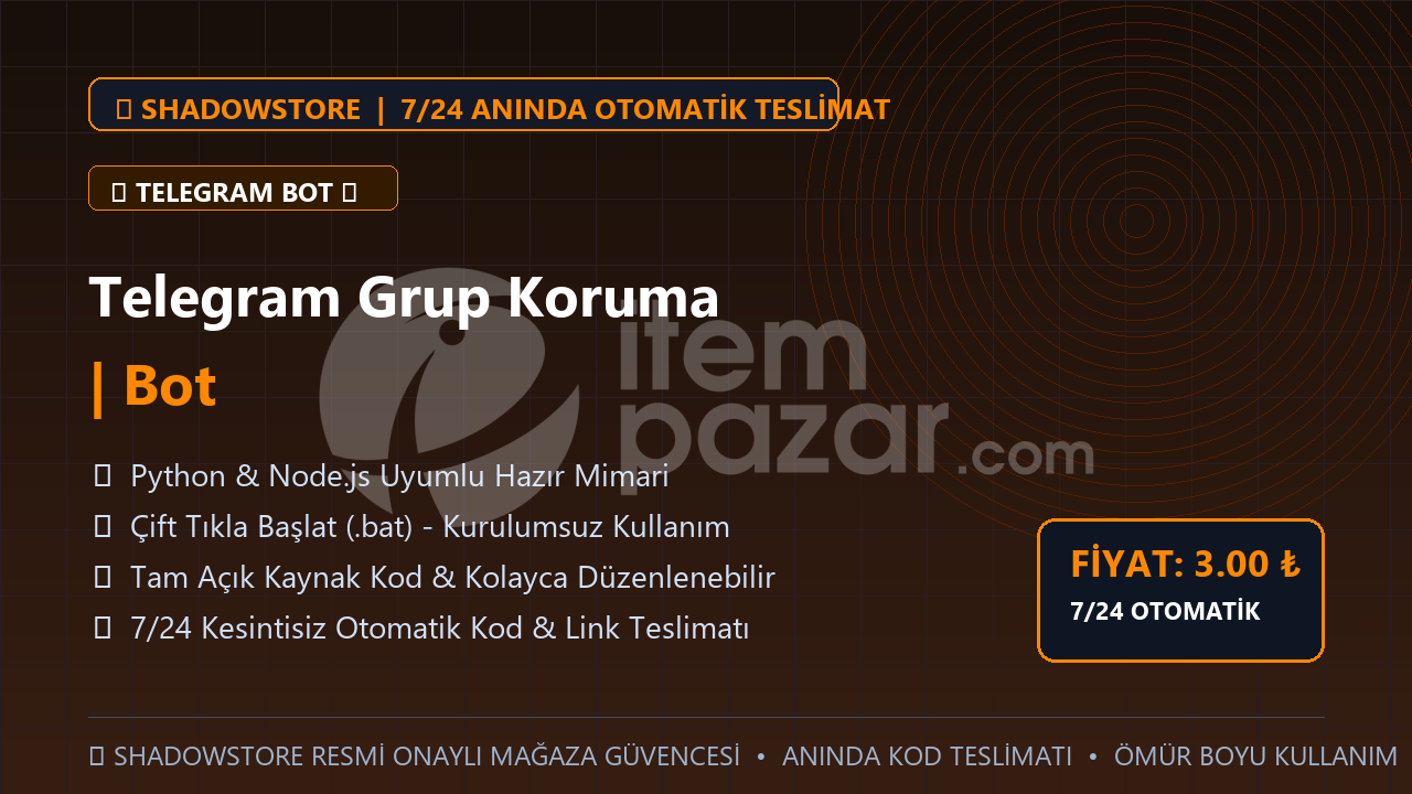 Telegram Grup Koruma | Bot | #019