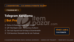 Telegram Karsilama | Bot Pro | #024