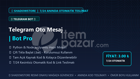 Telegram Oto Mesaj | Bot Pro | #016