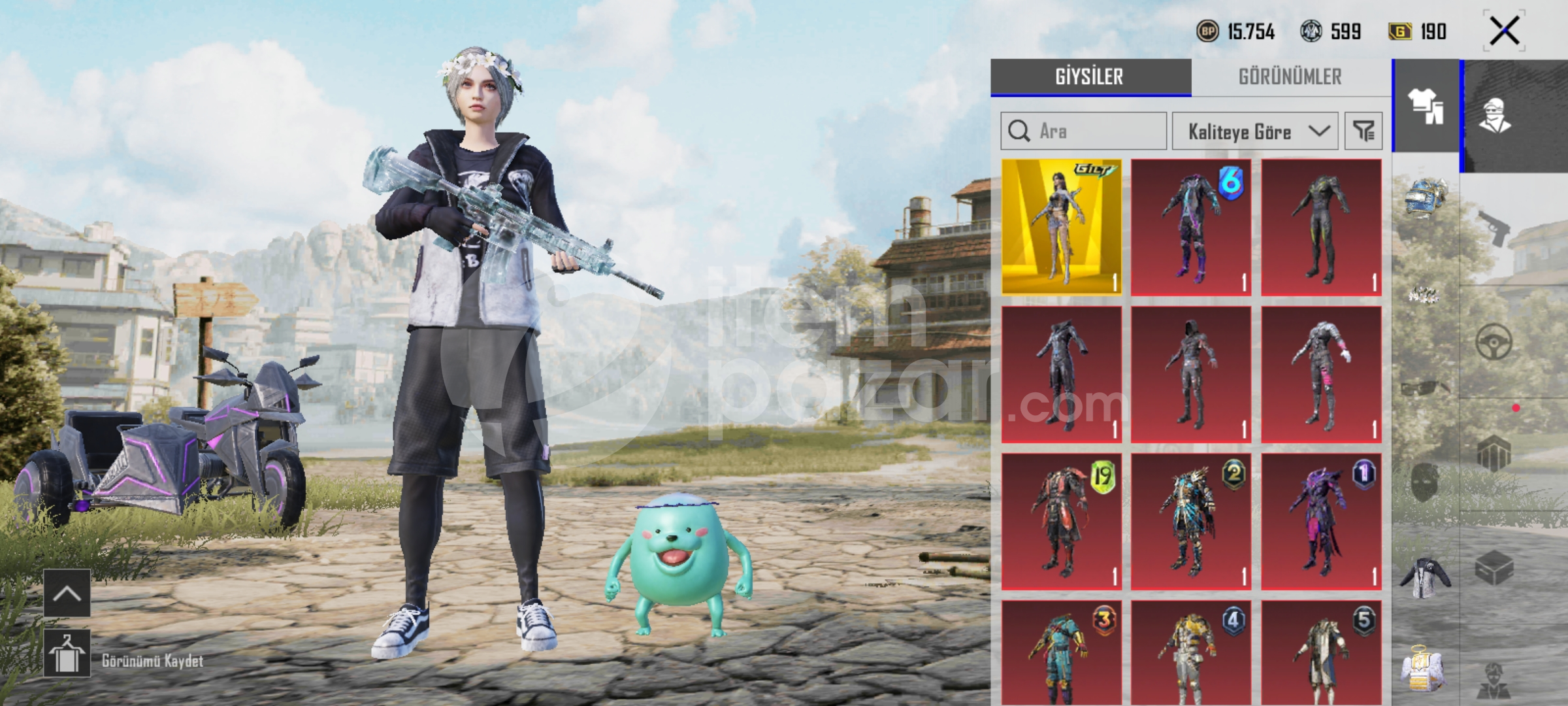 Temiz bağlı pubg hesabı 