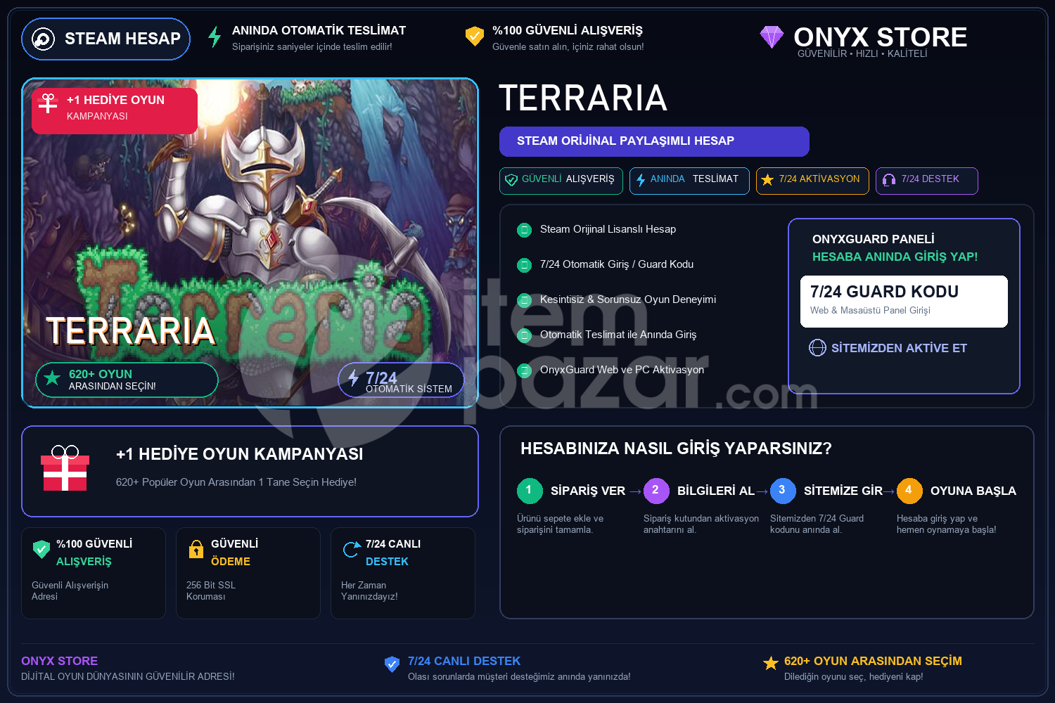 Terraria Garantili + Hediye