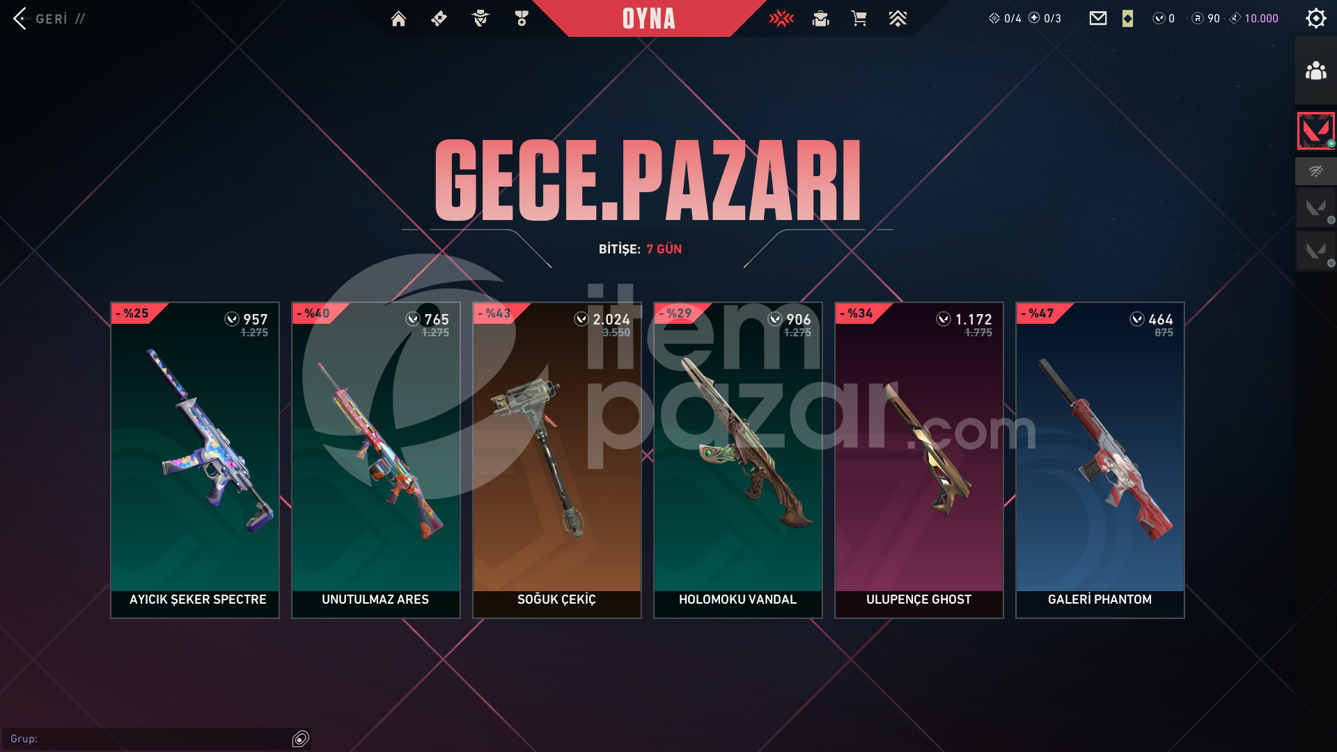 TERTEMİZ PLAT 1 HESAP YÜKSEK MMR