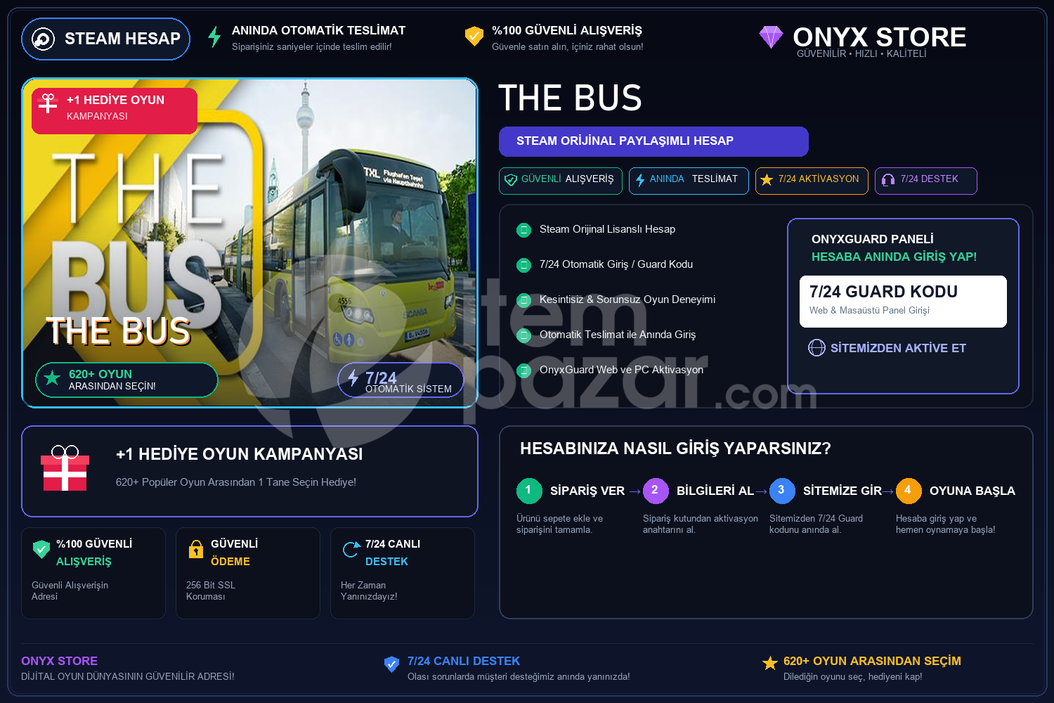 The Bus Garantili + Hediye
