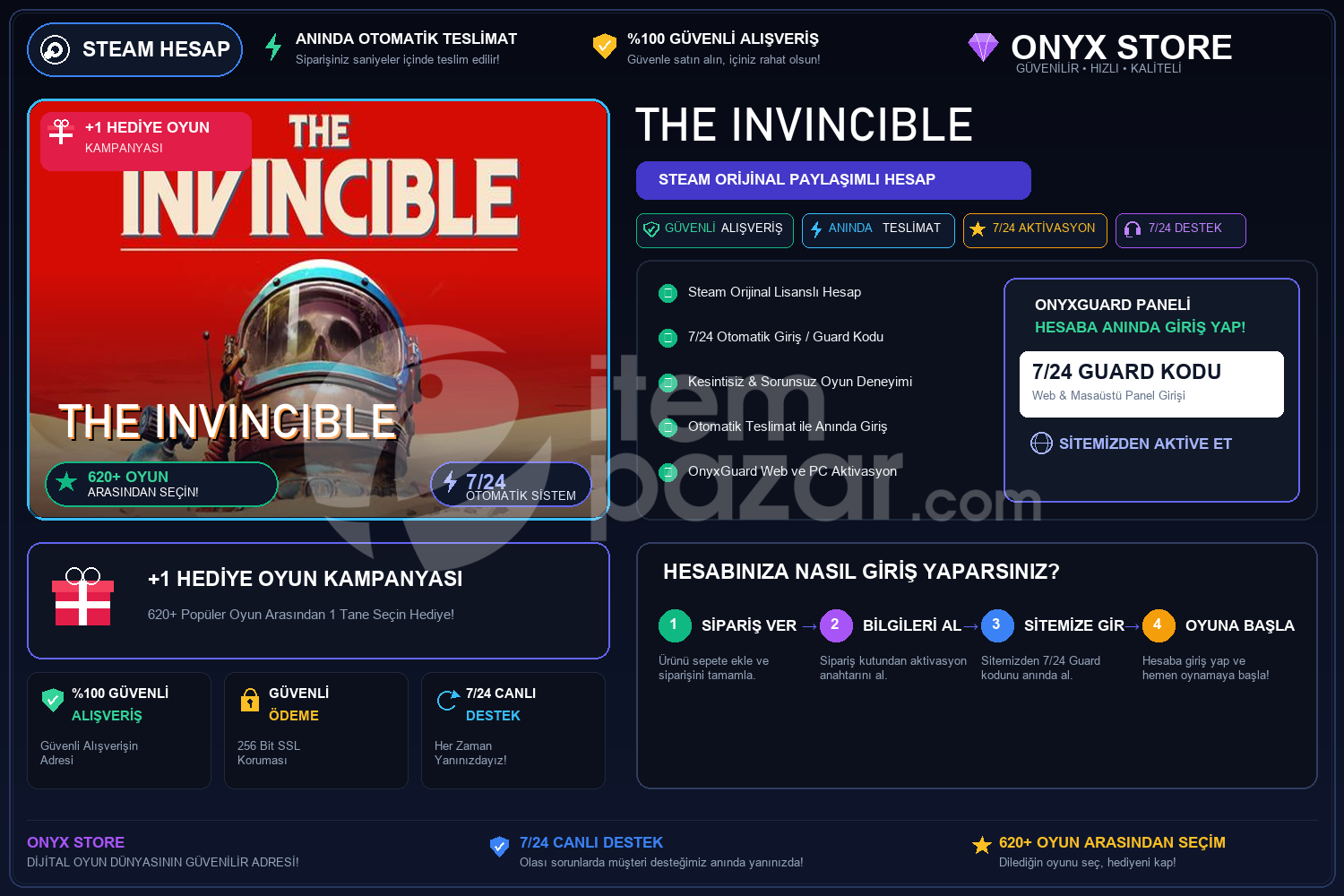 The Invincible Garantili + Hediye