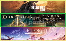 The Last of Us Part I + Elden Ring + Horizon F.