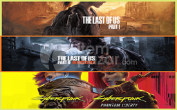 The Last of Us Part I + Part 2 + Cyberpunk
