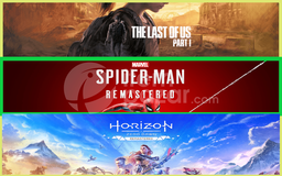 The Last of Us Part I + Spider R. + Horizon R.