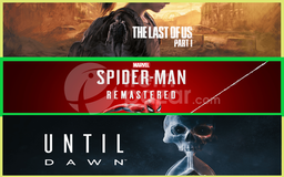 The Last of Us Part I + Spider R. + Until Dawn