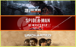 The Last of Us Part II + Spider R + Uncharted