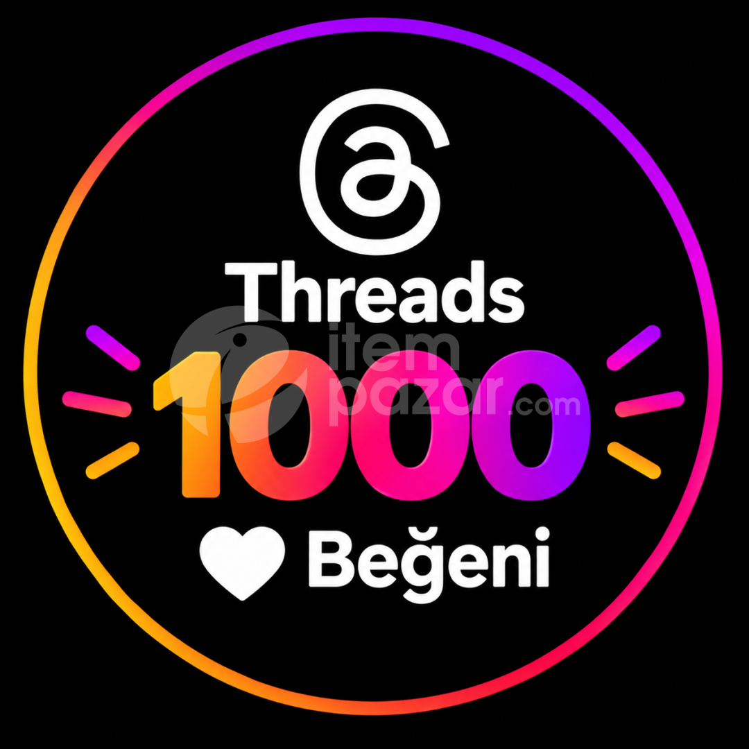 Threads beğeni 1000