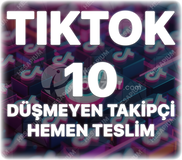 TikTok 10 Gerçek Takipçi - Düşüş Yok