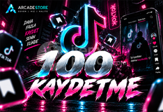 ✨Tiktok | 100 Kaydetme + Garantili✨