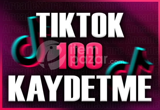 ✨Tiktok | 100 Kaydetme + Garantili✨