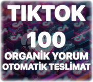 TikTok 100 Organik Yorum - Keşfet Etkili