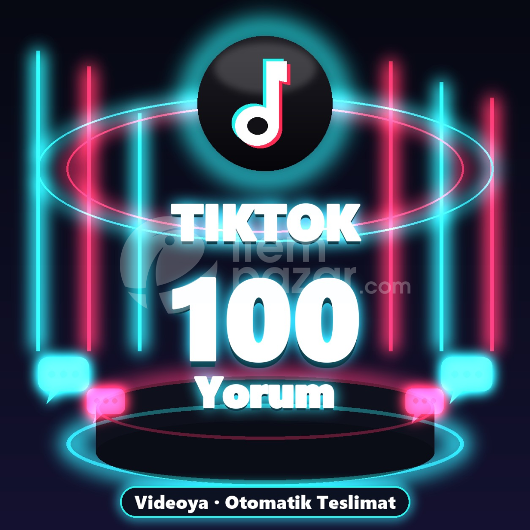 ⚡ TikTok 100 Yorum ⚡