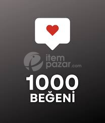 TikTok 1000 Beğeni
