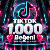 ⭐ TikTok 1.000 Beğeni | Garantili ⭐