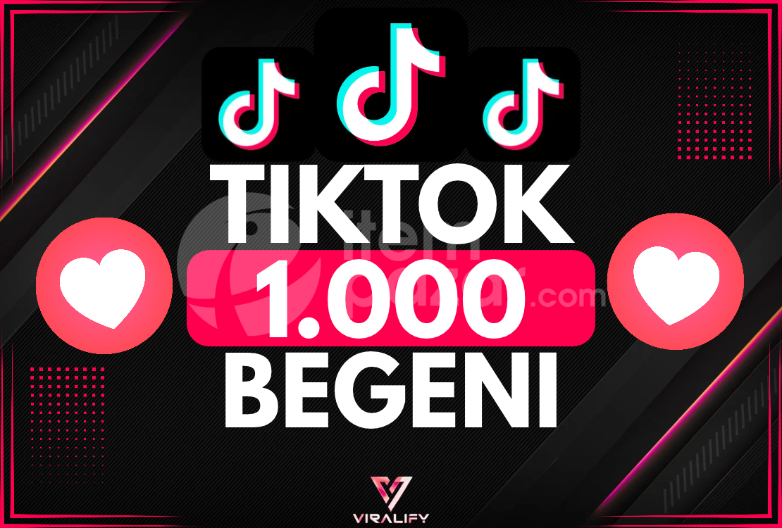 ⭐️TIKTOK 1.000 BEĞENİ - HIZLI⭐️