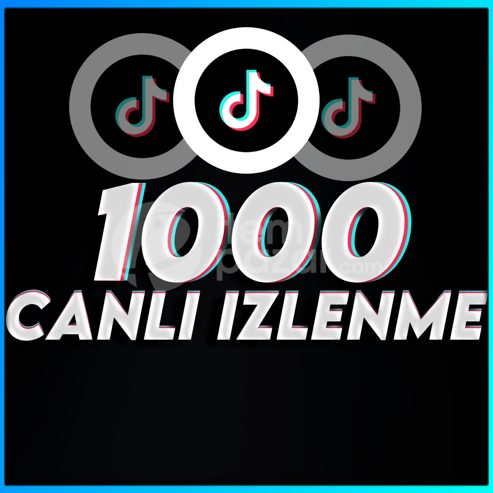 TikTok 1000 Canlı Yayın İzlenme - Anlık Teslim