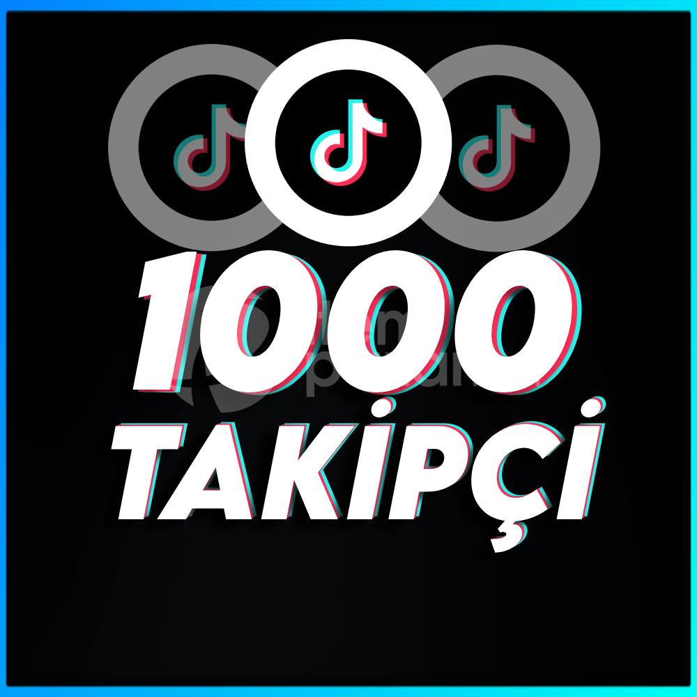 TikTok 1000 Gerçek Takipçi - Anında Teslim