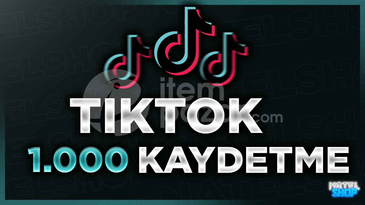 ⭐Tiktok 1000 Kaydetme