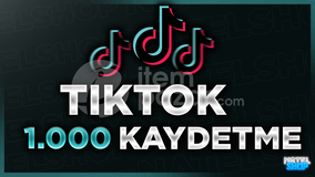 ⭐Tiktok 1000 Kaydetme