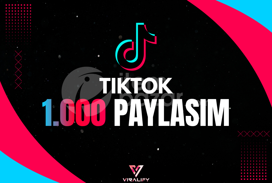 ⭐️TIKTOK 1.000 PAYLAŞIM - HIZLI⭐️