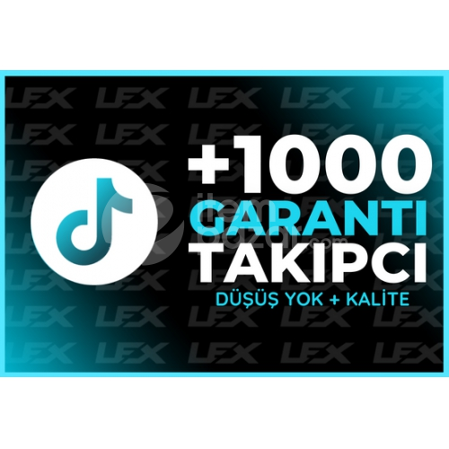 Tiktok 1000 Takipçi + Destek