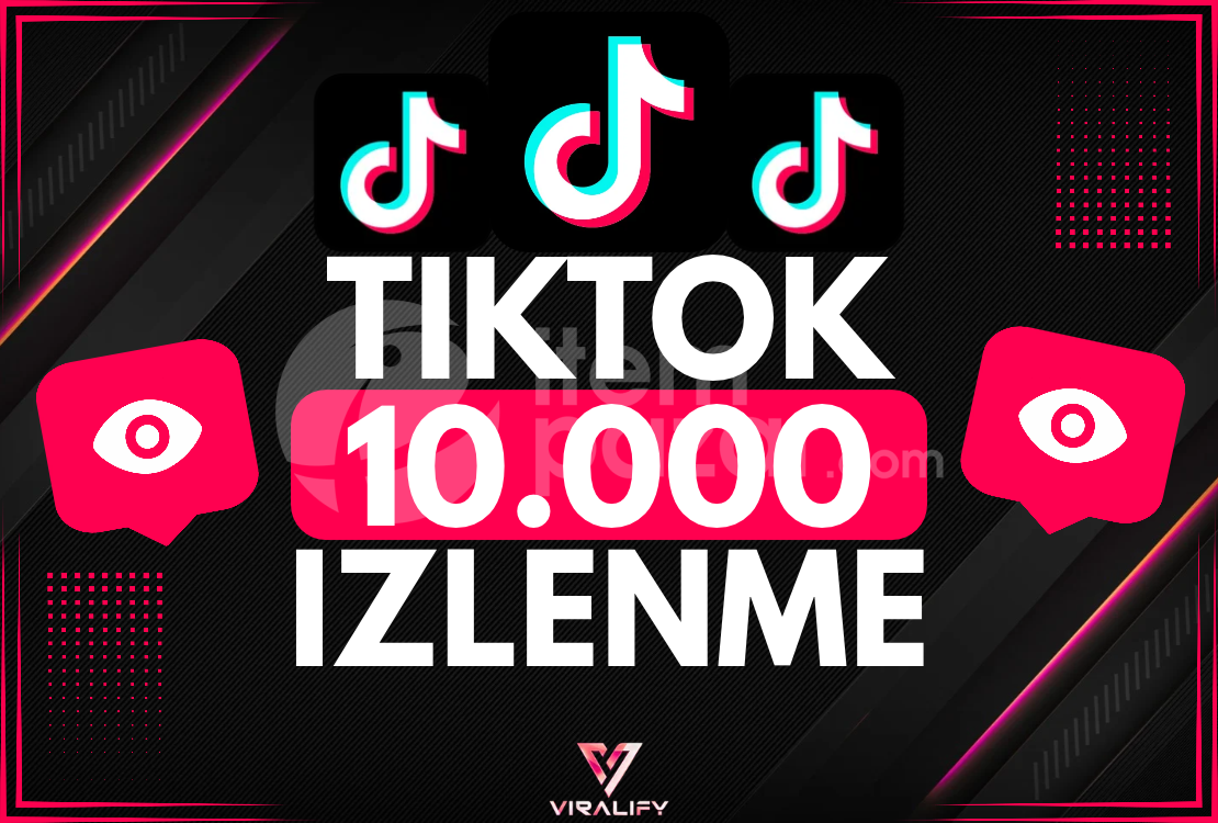 ⭐️TIKTOK 10.000 İZLENME - HIZLI⭐️