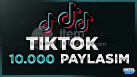 ⭐Tiktok 10000 Paylaşım