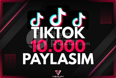 ⭐️TIKTOK 10.000 PAYLAŞIM - HIZLI⭐️