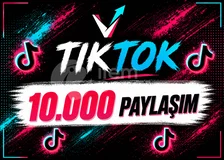 ⭐️TİKTOK 10.000 PAYLAŞIM - HIZLI⭐️
