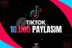 ⭐️TIKTOK 10.000 PAYLAŞIM - HIZLI⭐️