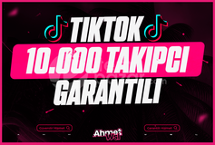 TikTok 10.000 Takipçi Garantili